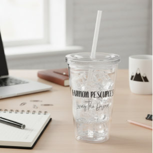 Human Resources Living the Dream HR Kantoor Gift Acryl Drinkbeker