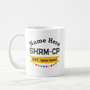 Human Resources Mok SHRM-CP Gepersonaliseerde gift