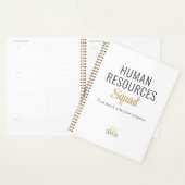 Human Resources Squad – Personalized Planner (Devant avec enveloppe)