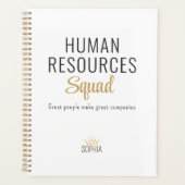 Human Resources Squad – Personalized Planner (Voorkant)