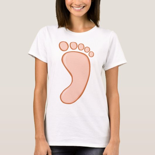Human Rights Foot T-shirt (Voorkant)