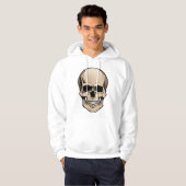 Human Skull Hoodie (Voorkant volledig)