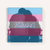 Human Trans Pride Notitieboek (Voorkant)