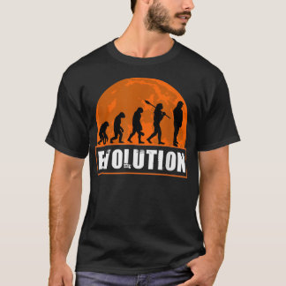 Human Truck Driver Evolution Funny Truck Driver T-shirt