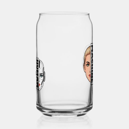 HUMAN x MACHINE Blikvorm Glas (Rechts)