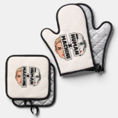 HUMAN x MACHINE Ovenwant & Pannenlap Set (Voorkant / Achterkant)