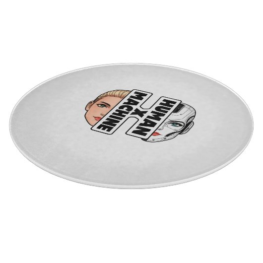 HUMAN x MACHINE Snijplank (Hoek)