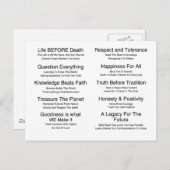 Humandes Briefkaart (Voorkant / Achterkant)