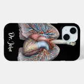  humane anatomie longen hartorganen bloed Case-Mate iPhone case (Achterkant (horizontaal))