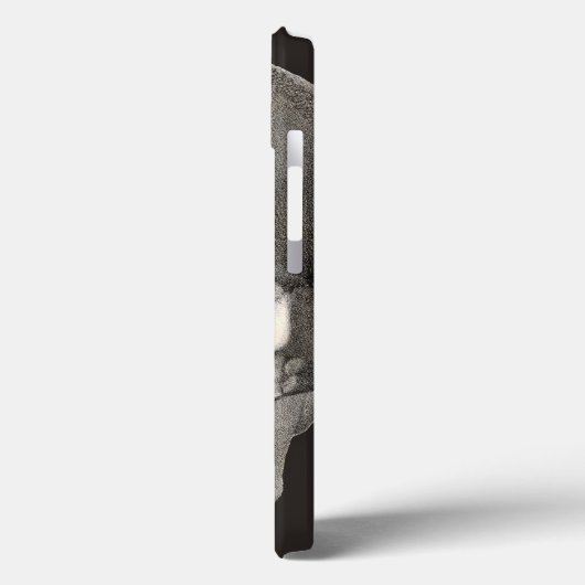 humane anatomische schedel, Halloween Skeleton Case-Mate iPhone Case (Achterkant / Links)