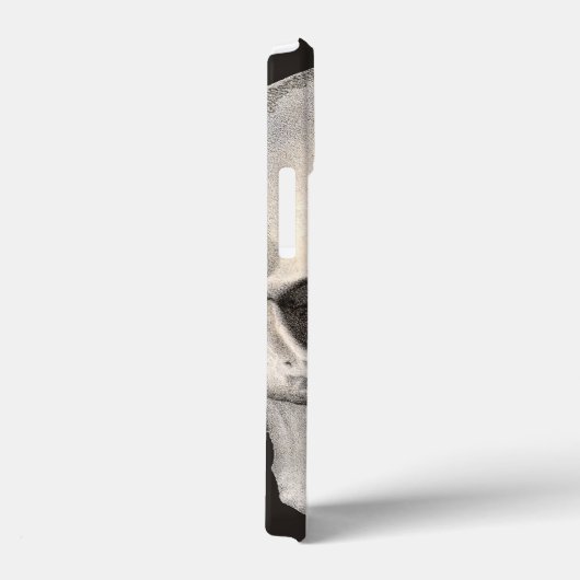  humane anatomische schedel, Halloween Skeleton Case-Mate iPhone Case (Achterkant / Rechts)