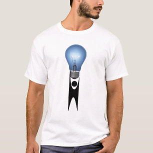 Humanist Holding Light Bulb T shirt