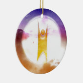 Humanistisch symbool keramisch ornament (Rechts)