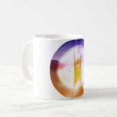 Humanistisch symbool koffiemok (Voorkant links)