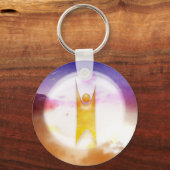 Humanistisch symbool sleutelhanger (Voorkant)