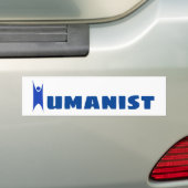 humanistische Bumpersticker (Op auto)
