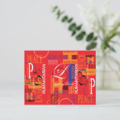 Humanitair graffiti-Briefkaart Briefkaart (Staand voorkant)