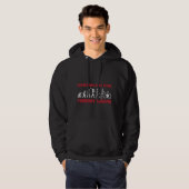 Humanitaire evolutie Computer Nerd Video Gamer Hoodie (Voorkant volledig)