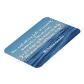 Humanitaire Ocean Quote Magneet (Linkerzijde)