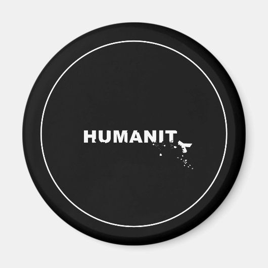 Humanity Crumbling Magneet (Voorkant)
