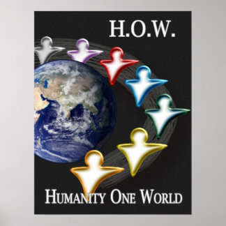 Humanity One World Poster
