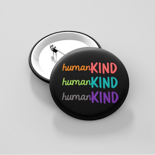 HUMANKIND-Button Ronde Button 5,7 Cm