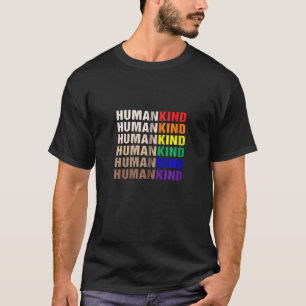 HUMANKIND Inspirerend LGBT Zip Hoodie T-shirt