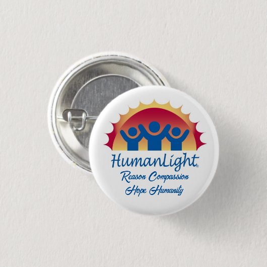 HumanLight-Button Ronde Button 3,2 Cm (Voorkant /achterkant)