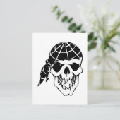 HumanSkull Briefkaart (Staand voorkant)