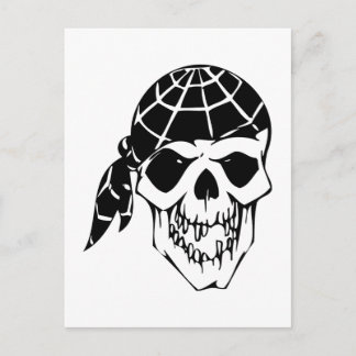 HumanSkull Briefkaart