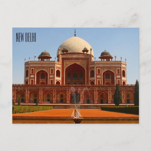 humayun new delhi briefkaart (Voorkant)