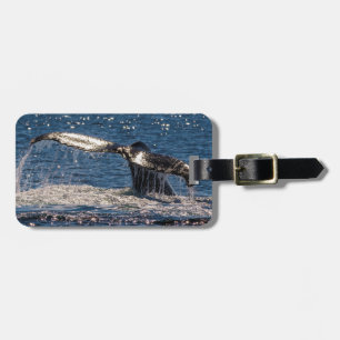 Humback Whale Bagagelabel - Staarvlokken