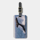 Humback Whale Bagagelabel - Staarvlokken (Voorkant verticaal)