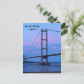 Humber Bridge England Briefkaart (Staand voorkant)