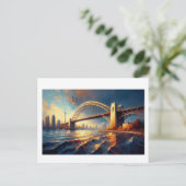 Humber River Arch Bridge, Toronto Briefkaart (Staand voorkant)