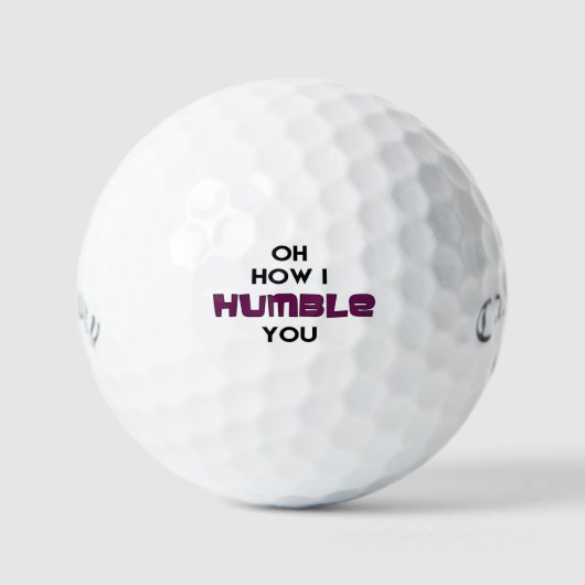 Humble balle de golf (Recto)