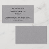 Humble, Carte de visite d'entreprise (Devant / Derrière)