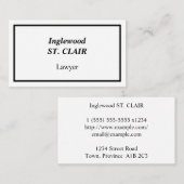 Humble, Law Professional Visitekaartje (Voorkant / Achterkant)