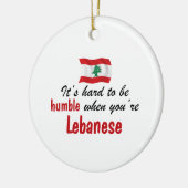 Humble Libanese Keramisch Ornament (Links)