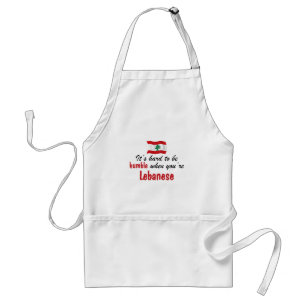 Humble Libanese Standaard Schort