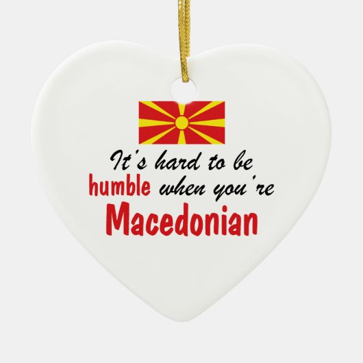 Humble Macedonisch Keramisch Ornament (Voorkant)
