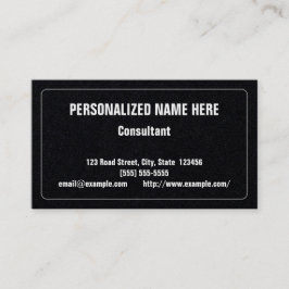 Humble, Professional Visitekaartje