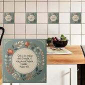 Humble Wreath Bijbelvers  Tegeltje