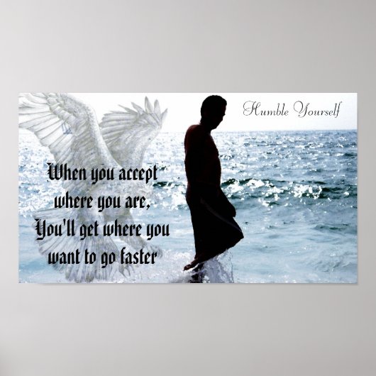 Humble Yourself Poster (Voorkant)