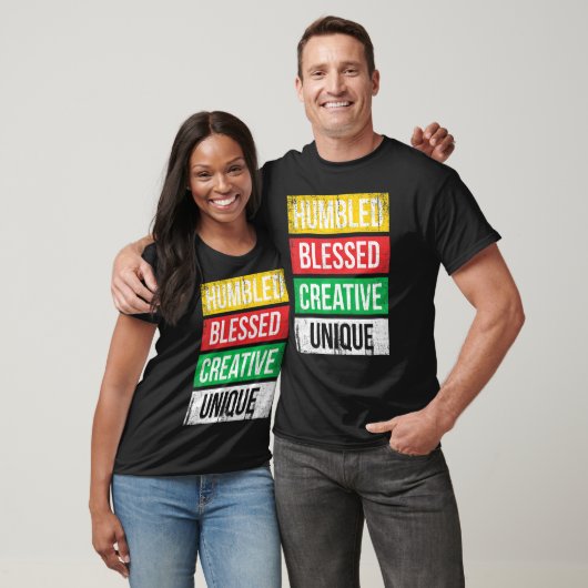 Humbled Blessed Creative Unique For Pride African T-shirt (Unisex)