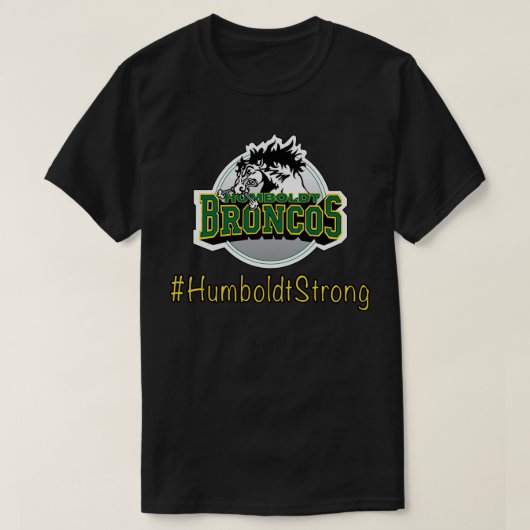 Humboldt Broncos < ; 3 T-shirt essentiel (Design devant)