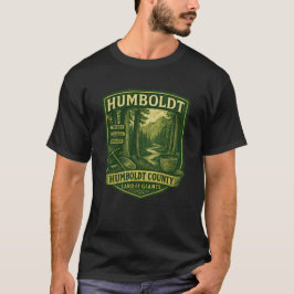 Humboldt County “Land of Giants” Vintage Badge T-shirt