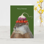 Humboldt de kerstkaart kaart (Gele Bloem)