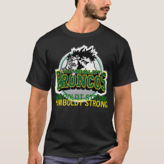 Humboldt herinnert zich de Humboldt Broncos T-shirt