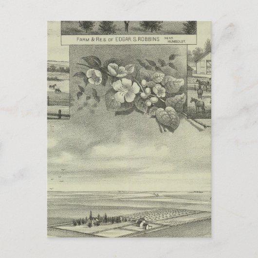 Humboldt, Kansas Briefkaart (Voorkant)